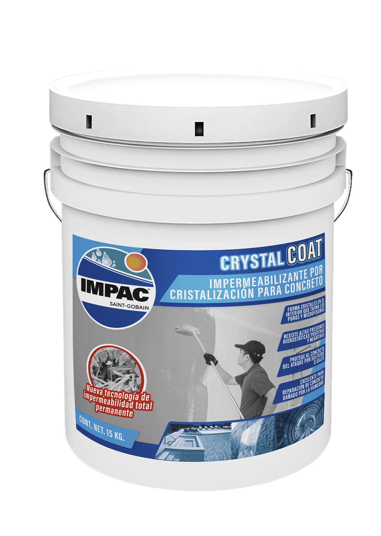 Impermeabilizante Cristalización IMPAC